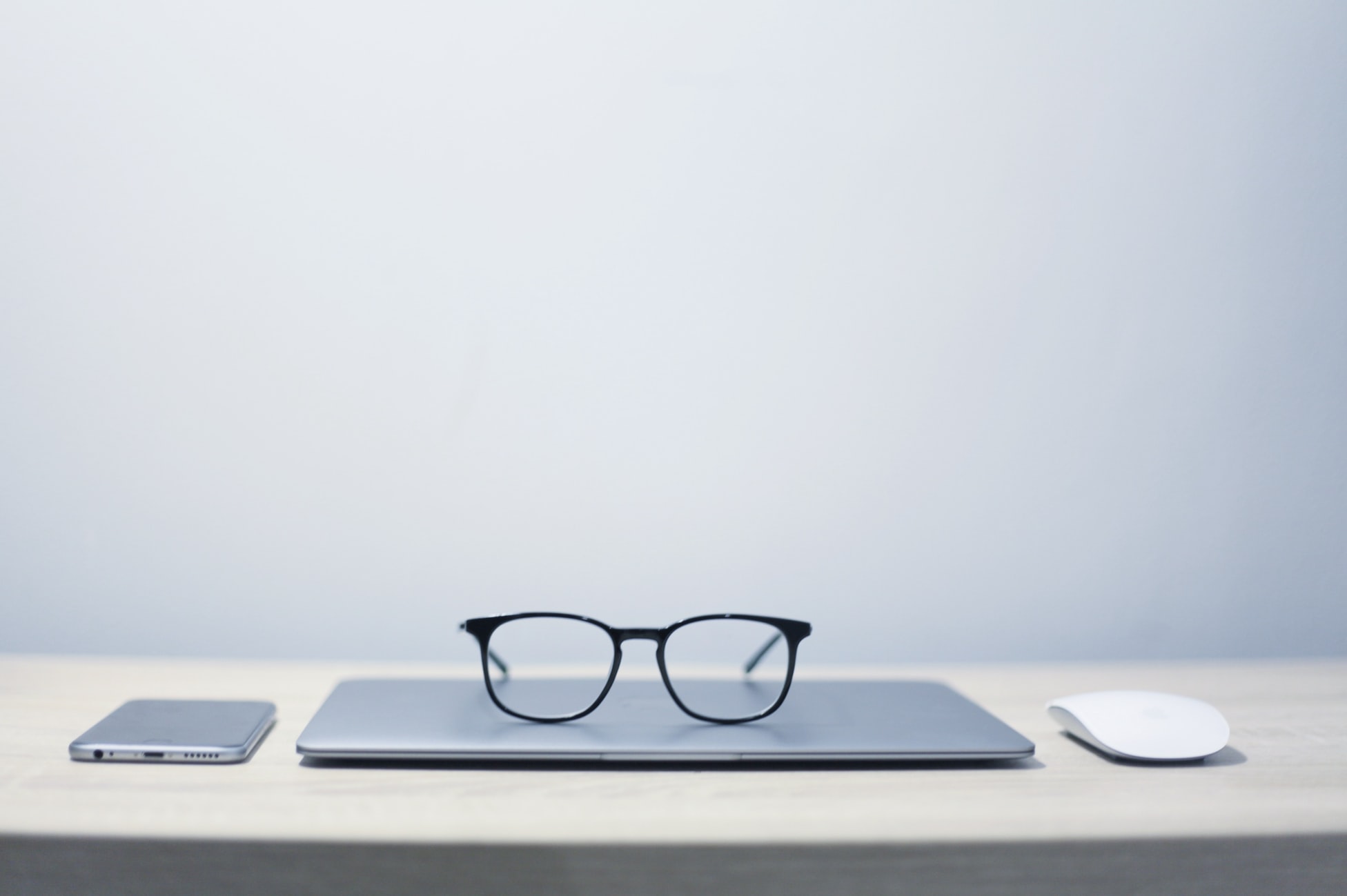 Glasses On A Computer