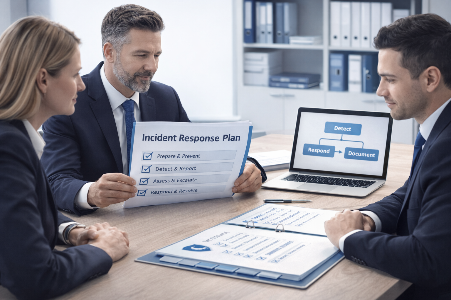 CPA incident response plan documentation and compliance planning